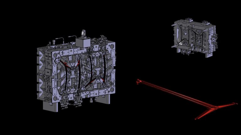 Stampo 2K ROTATIVO per particolare «Lightguide»