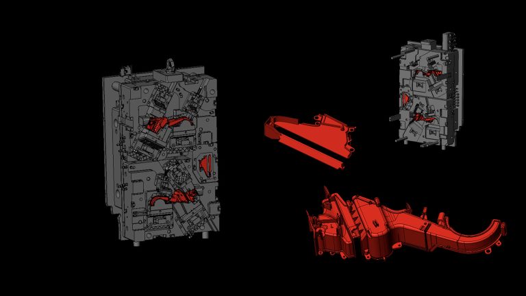 Stampo TRADIZIONALE per particolare «Case 1 L/R + Case 2»