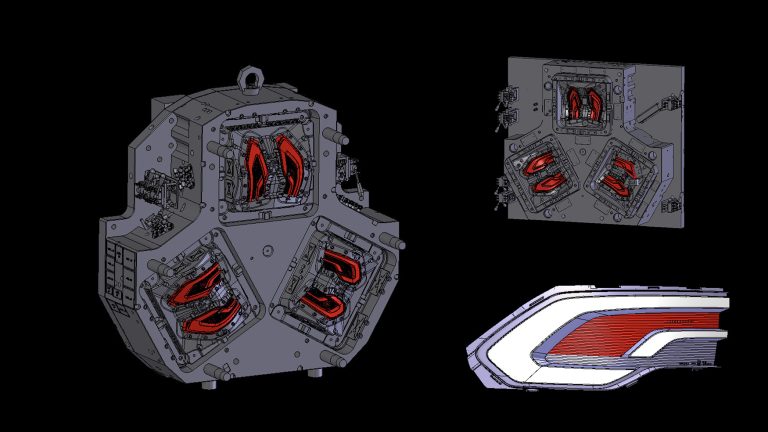 Stampo 3K ROTATIVO per particolare «Bezel»