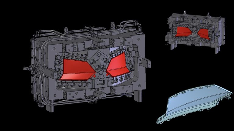 Stampo ICM per particolare «Side Finisher»
