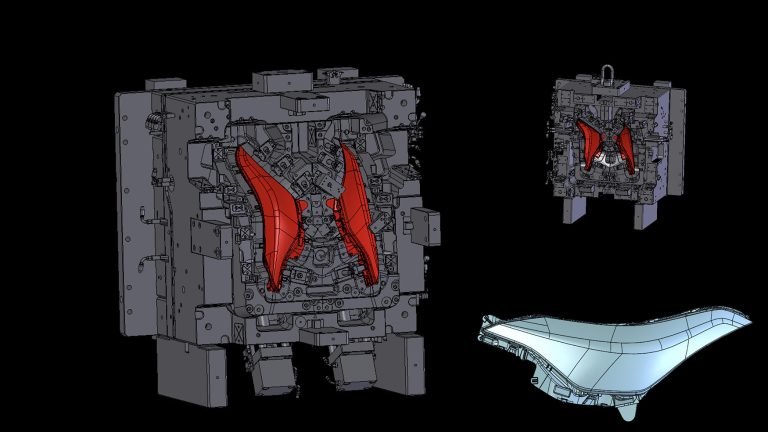 Stampo TRADIZIONALE per particolare «Front Lens»