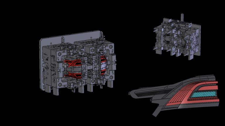 Stampo 2K ROTATIVO per particolare «Bezel»